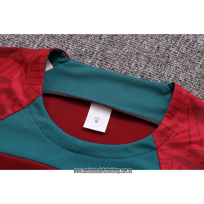 Chandal del Portugal 22-23 Manga Corta Rojo